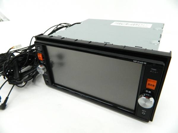 日産純正メモーリーナビ MP314D-W 付属品欠品有り 中古品