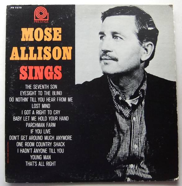 オリジナル ◆ MOSE ALLISON Sings ◆ Prestige (gold) ◆ V