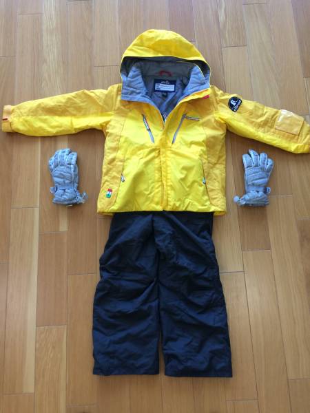 ellesse エレッセ 子供用 スキーウエア 上下セット 130㎝ ウエア