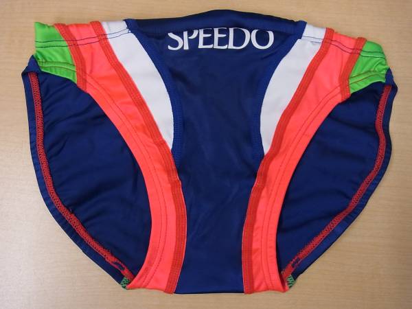 r*a様 speedo 競パン　Mサイズ　グリーン×ホワイト ○水着49 SPEEDO 競パン Mサイズ 青・白・赤・緑/競泳/東京SC