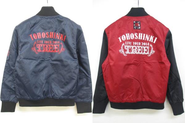 東方神起】 2014 TREE MA-1 リバーシブル ジャケット M