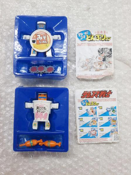 タカラ テレコマ戦士 どんぶりマン うまかめん他[梱0.1] ☆ テレコマ 