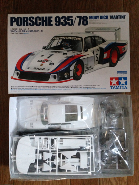 タミヤ 1/24 マルティーニ ポルシェ 935-78 ターボ カルトグラフ