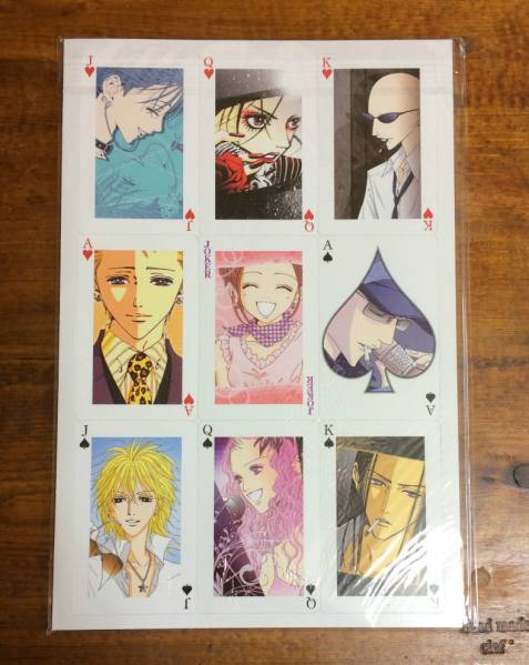 クッキー1月号付録 Nana美麗トランプ 矢沢あい コミック アニメグッズ 売買されたオークション情報 Yahooの商品情報をアーカイブ公開 オークファン Aucfan Com