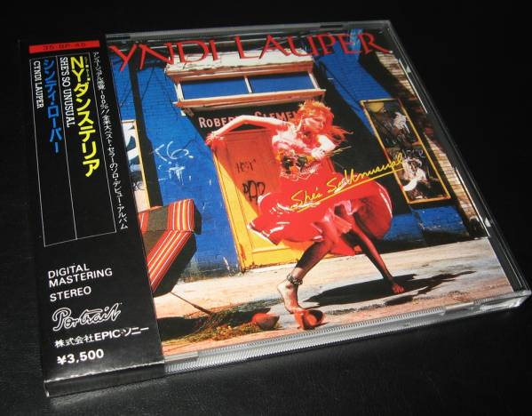 箱帯◆ シンディ・ローパー / NY ダンステリア SHE'S SO UNUSUAL