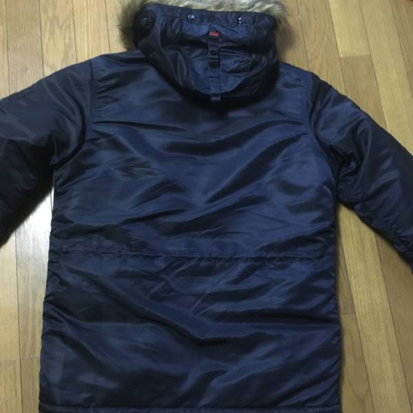 Supreme 16aw Arc Logo N-3B Parka Navy紺M