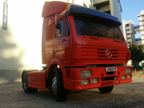 タミヤ1/14 トラック トレーラー メルセデス ベンツ 1838LS 動作品 タミヤ 1⁄14 - 1838LS + RC MERCEDES-BENZ 「1838ls」の落札相場・落札