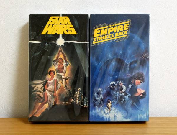 スターウォーズ VHS「新たなる希望」「帝国の逆襲」オリジナル版(SF