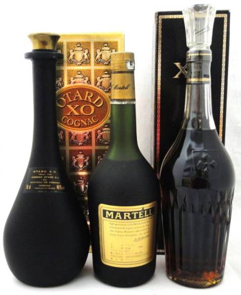 MARTELL VSOP メダイヨン/CAMUS/Otard 計3本セット 2CSK-083I