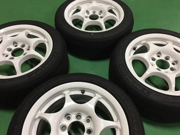 軽量 KIDS RACING 14インチ 6J ＋38 PCD100 / 114.3(ラジアル 