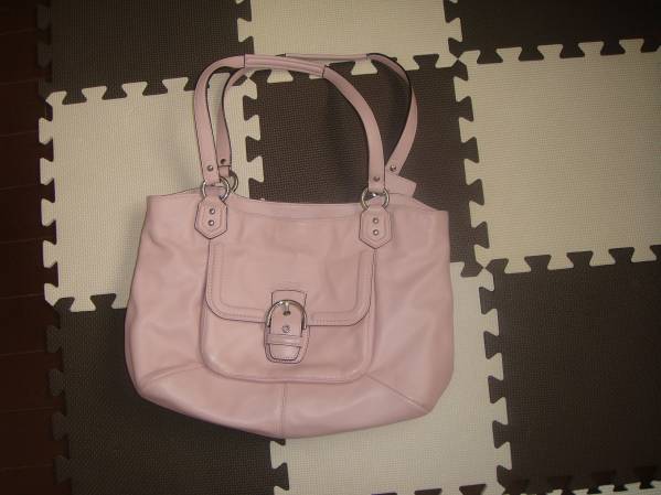 【ハワイで購入】未使用　コーチ　COACH　バッグ　ピンク