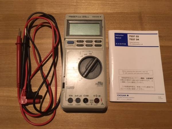 横河 YOKOGAWA デジタルマルチメータ 7537-04 ジャンク品(電気計測器