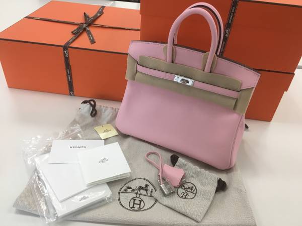 エルメス バーキン25 スイフト ローズサクラ ピンク 刻印t バーキン 売買されたオークション情報 Yahooの商品情報をアーカイブ公開 オークファン Aucfan Com