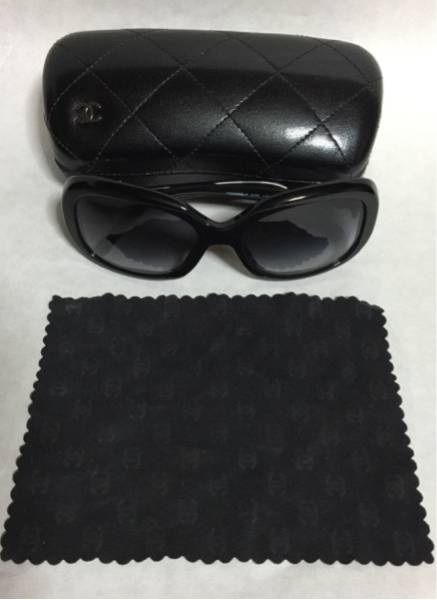 CHANEL シャネル リボンデザイン ブラック サングラス 5171-A C.501/3C