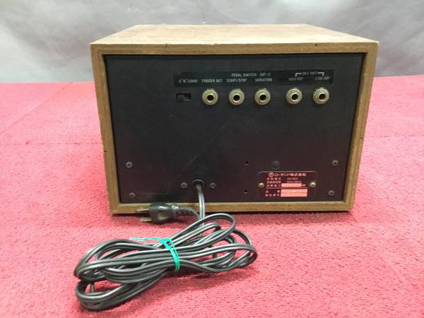 ドラムマシン70年代の名機「Roland Roland CR-68 リズムマシン☆現状品