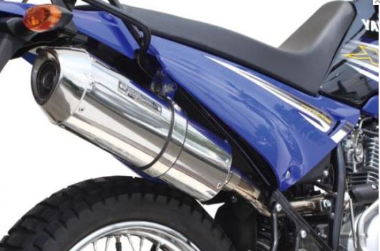 武川 コーンオーバルマフラースリップオン 政府認証 XTZ125 LY0J