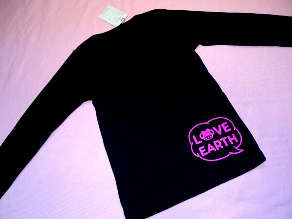 アース★マフィー長袖Ｔシャツ カットソー130cm新品　黒