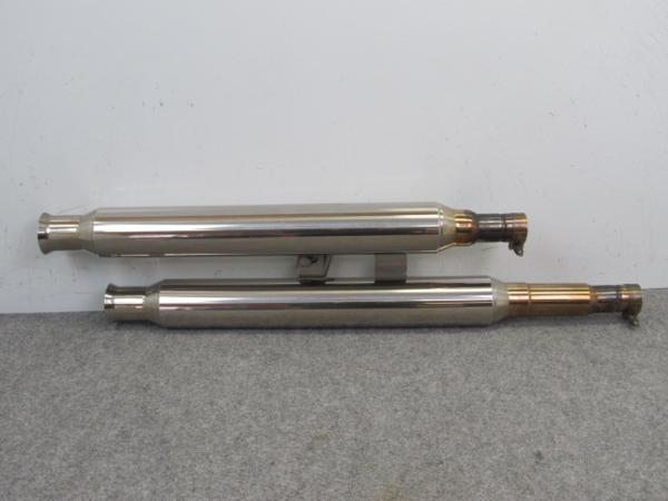 ドラッグスター1100 OVER スリップオンステンレスマフラー