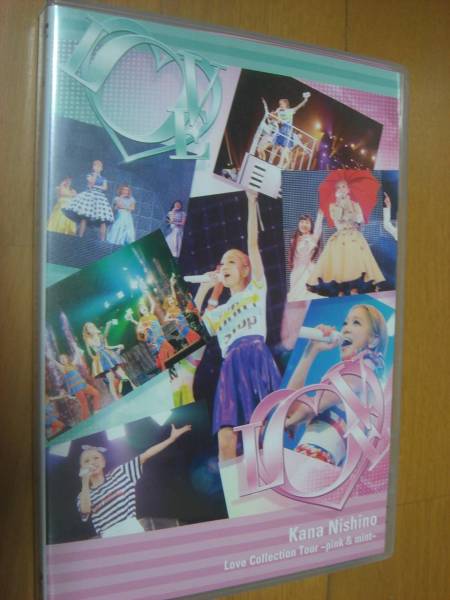 西野カナ DVD「☆Love Collection Tour～pink & mint～☆美品」