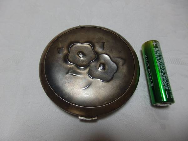 銀製コンパクト資生堂　SILVER950 ①資生堂 SILVER コンパクト 化粧品 銀製 未使用 | D-MAR.COM