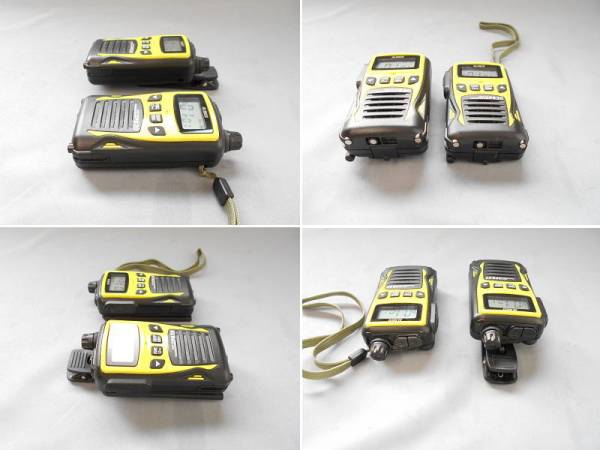 【期間限定】【2月末まで】【最終セール】ALINCO アルインコ 20ch 特定小電力トランシーバーDJ-PB20Y　2台＋EDC-158　ツイン充電器