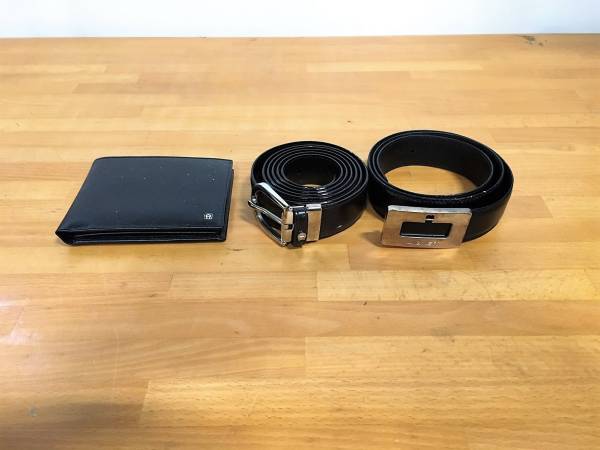 (282) AIGNER アイグナー 財布 ベルト2本セット