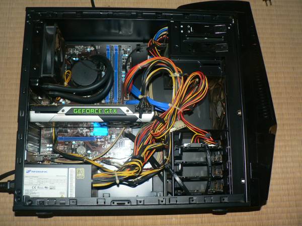 i7 4770k 水冷ゲーミングPC