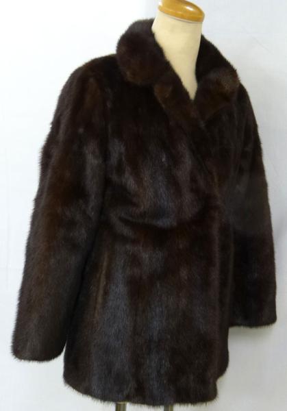 サガミンク/SAGA MINK☆婦人☆ファーコート/7☆中古品（F18478 