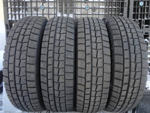 ほぼ新品 DUNLOP WINTER MAXX 165/70R14 4本 2015年製●7012