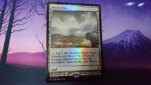 mtg 湿地の干潟 EXP ZEx Foil《湿地の干潟⁄Marsh 【公式通販】