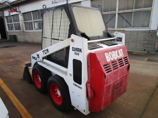TCM725 ボブキャット 除雪車 除雪機 2700h 除雪車ボブキャット 配送可能