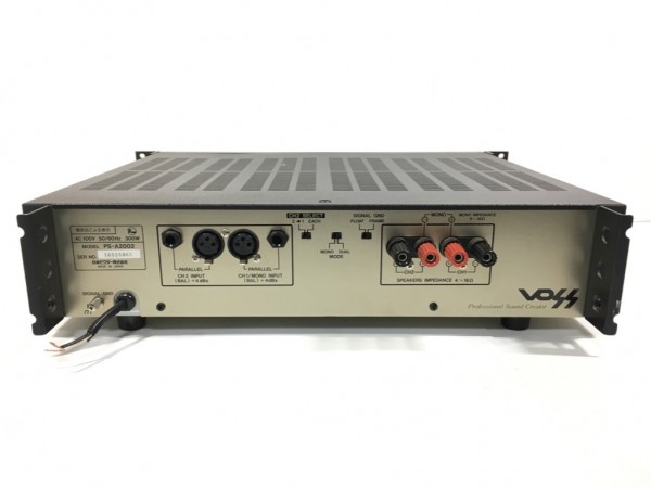 ビクター Victor　2チャンネルパワーアンプ　PS-A2002 Victor ビクター PS-A2002 2チャンネルパワーアンプ 動作品 VICTOR