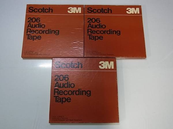 オープンリールテープ Scotch 0 10号 1 - メタル 2 J-206 SCOTCH Yahoo