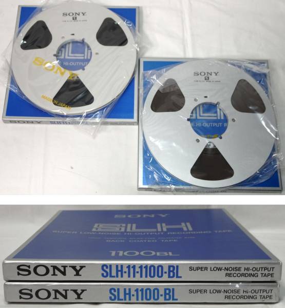 ソニー SLH-11-1100-BL/SLH-1100-BL 10号リールテープ メタルリール