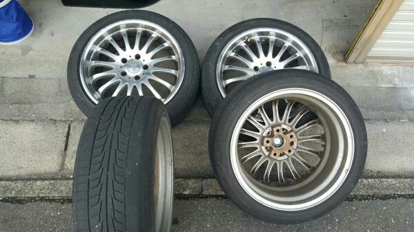ENKEI エンケイ TMW ホイールタイヤ付き4本 18×8J＋45 5H114.3 RB1 