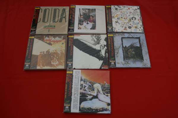 レッド・ツェッペリン 紙ジャケCD 7枚セット レッド・ツェッペリンの紙ジャケCDまとめて7枚セット Led Zeppelin