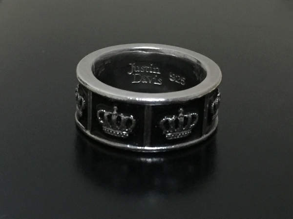 Justin Davis ジャスティンデイビス Crown Ring Pride&Joy CROWN 