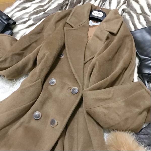 MAX MARA マックスマーラ イタリア製 白タグ カシミヤ混 MAX MARA マックスマーラ イタリア製 白タグ カシミヤ混