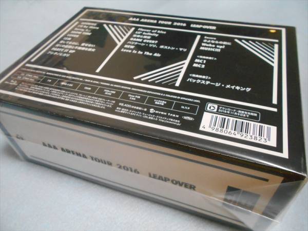 【新品・未開封・送料無料】【初回生産限定スペシャルボックス】AAA ブルーレイ 「ARENA TOUR 2016 LEAP OVER」幕張メッセ ライブ