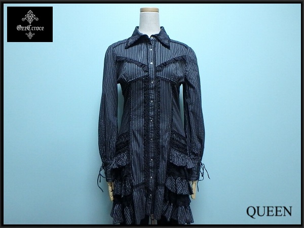 OZZ ON OZZ CROCE オッズクローチェ ワンピース 十字架 グレー系 OZZ
