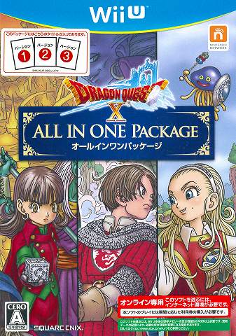 新品】WiiU ドラゴンクエストⅩ オールインワンパッケージ 即決