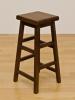 ■即決■税込■送料無料■木製バースツール 高さ60ｃｍ IS-12 ダークブラウン色【カウンターチェアー】