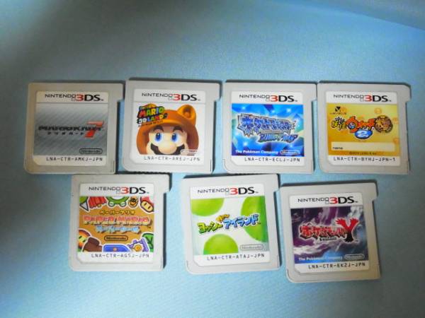 ポケットモンスター ソフト7本セット　DS 3DS 3DS 7本 ポケットモンスターなど 3DS 7本ポケットモンスターなど