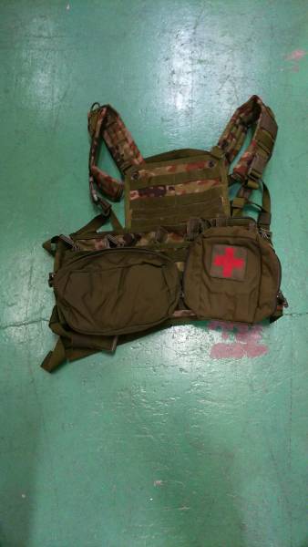 ブラックホーク製エンハンスコマンドチェストリグ JSDF