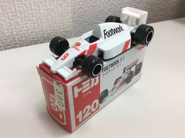 トミカ 赤箱 日本製 117 120 FORMULA 1 FOOTWORK /フットワーク #2407