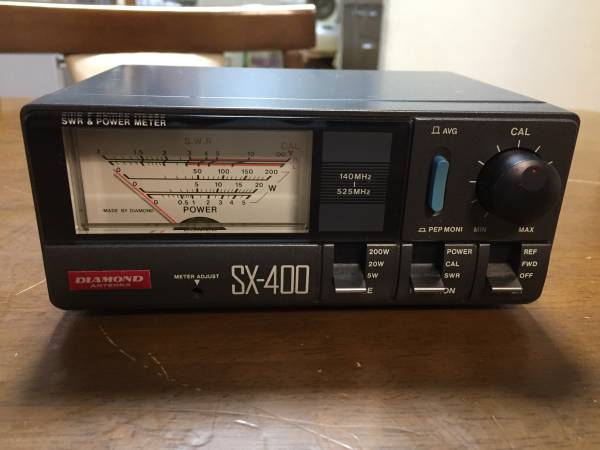 ダイヤモンド SWR&POWERメーター SX-400 140MHz～525MHz 中古動作品