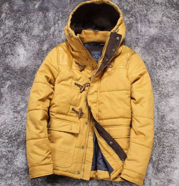 ab75 LFT 厚めフードダッフルボタンメンズジャケットXL→3XL相当(XLサイズ以上)｜売買されたオークション情報、yahooの商品情報 ...