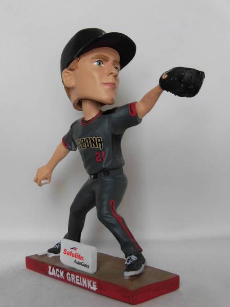 2016年 Ｄバックス配布 ザック・グリンキー　バブルヘッド