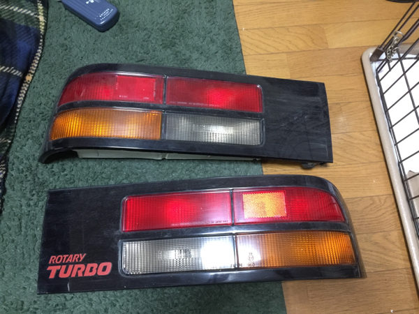 RXー7 FC3S サバンナ RX-7 前期テール 美品 FC 前期テールランプ左右