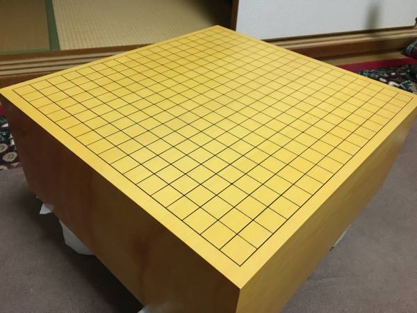 新品未使用 日向産本榧碁盤六寸 柾目将棋盤 【公式通販】